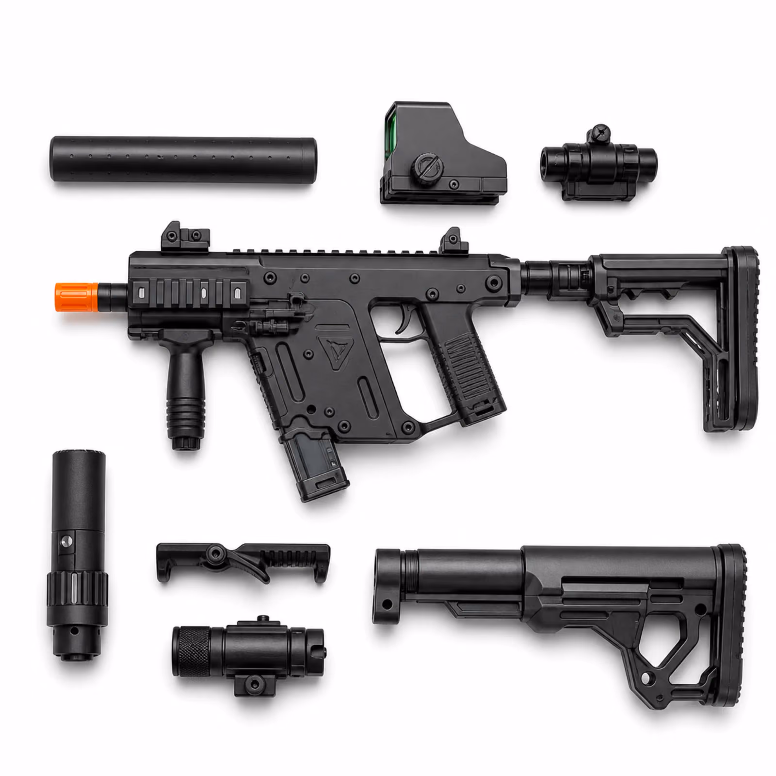 936 Crystal Bullet Modular Water-Bead Toy Blaster Set with Accessories